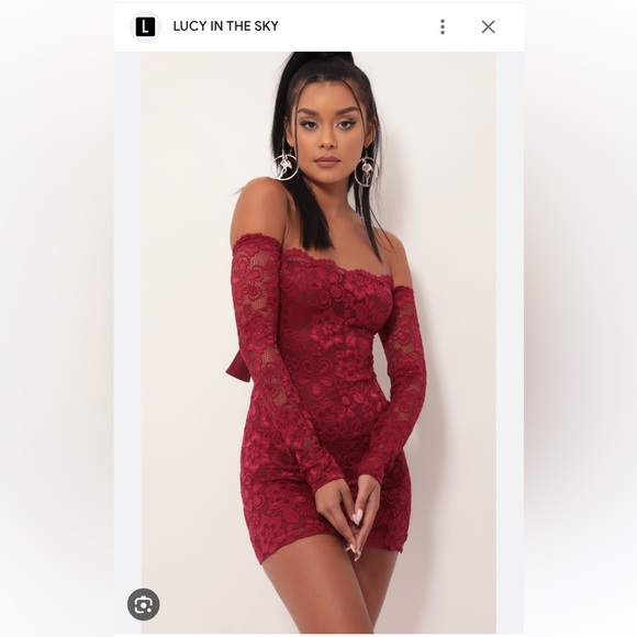 Lucy in the Sky Dresses & Skirts - Lucy in the Sky lace dress